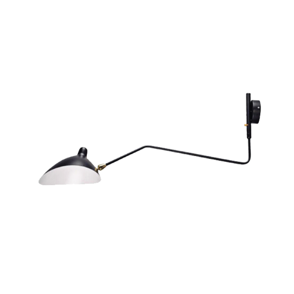 GREEN TECH Zidna lampa Green Tech, E14 x 1 kom, IP20, crna boja - GW85051-BK