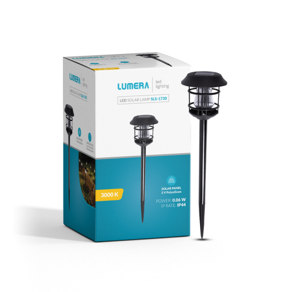 LUMERA LED solarna svjetiljka Lumera Lighting, 3000K, IP44 - SLS-1730