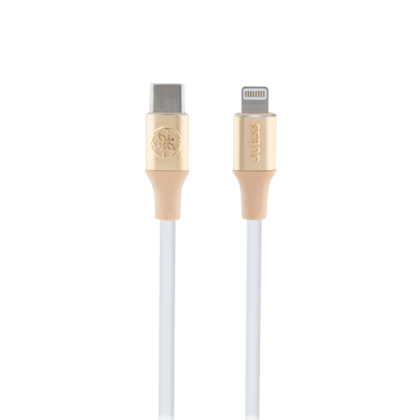 Guess C na lightning kabel Guess 1.5m, zlatni - GUCLLALRGDD