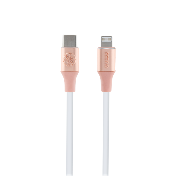 Guess C na lightning kabel Guess 1.5m, pink - GUCLLALRGDP