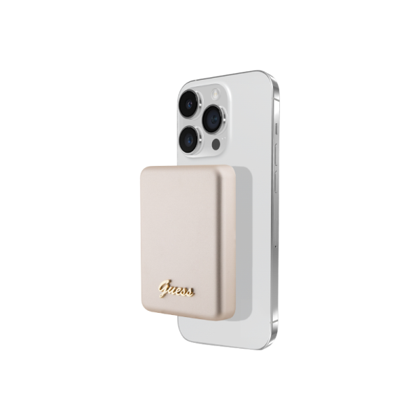 Guess Power bank Guess 3000 mAh, 5W, MagSafe kompatibilan, zlatni - GUPBM3ALGSGD