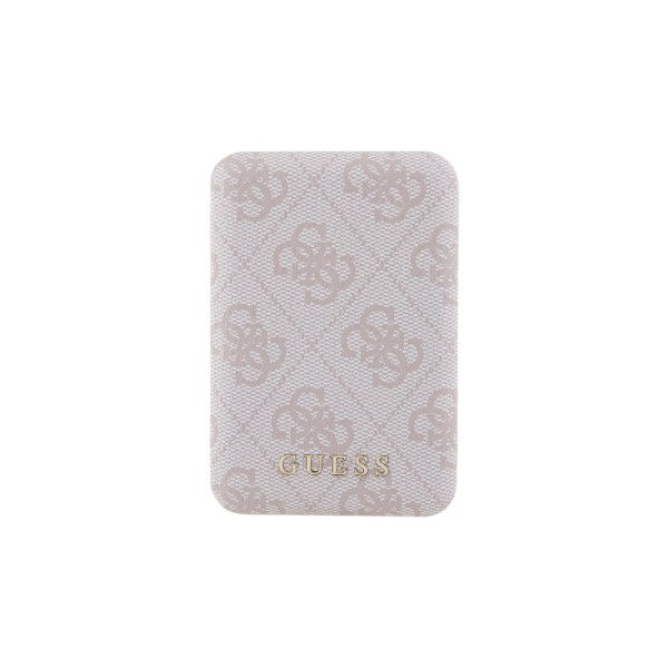 Guess Power bank Guess 5000 mAh, MagSafe kompatibilan, pink - GUPB5FP4EMGP