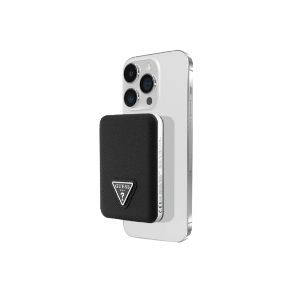 Guess Power bank Guess 5000 mAh, MagSafe kompatibilan, crni - GUPB5FPGTSPSK