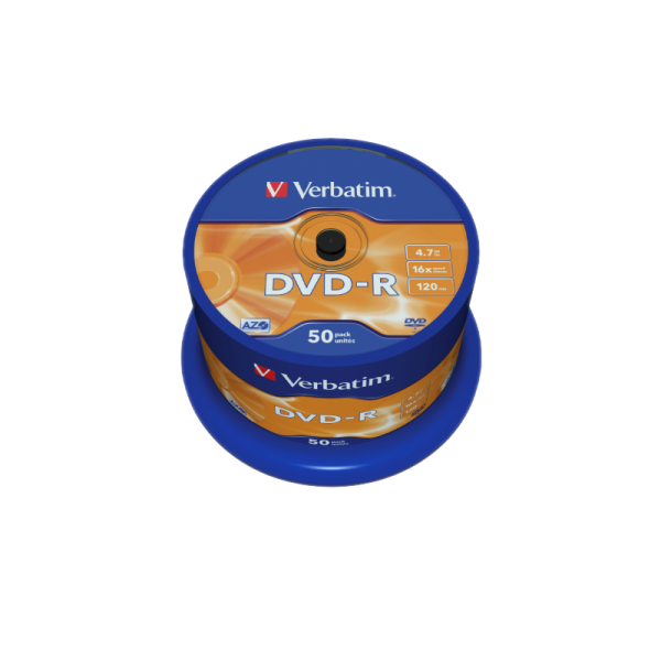 Verbatim DVD-R Verbatim 4.7GB 16x, 50/1, spindle - 43548