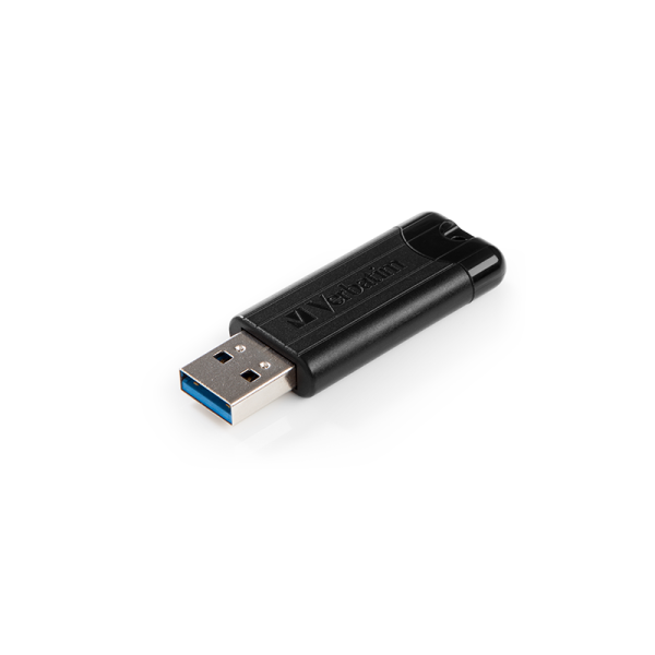 Verbatim USB memorijski stik 3.2 Gen1 Verbatim 128GB, crni, pinstripe, Store'n'Go - 49319