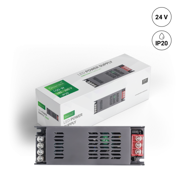 GREEN TECH LED napajanje Green Tech 100W, 24V, IP20 - PS-IP20-24V-100W