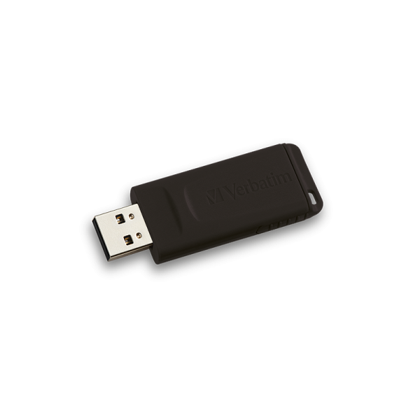 Verbatim USB memorijski stik 2.0 Verbatim 16GB, crni, Store'n'Go, slider - 98696