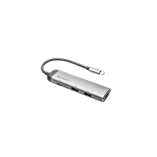Verbatim USB-C hub Verbatim, 1x USB 3.1 Gen1, 2x USB 3.0 i HDMI 4K (30Hz) - 49140