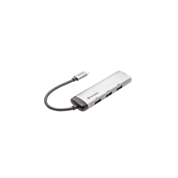 Verbatim USB-C multiport hub Verbatim, 4 x USB 3.2 Gen1 (USB-A) - 49147