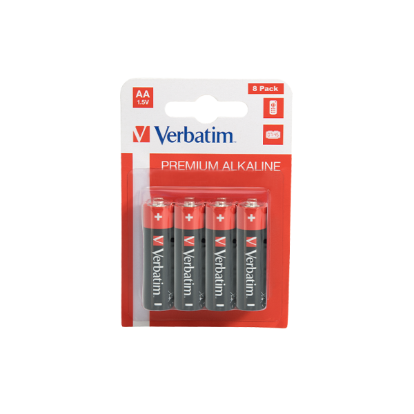 Verbatim Alkalne baterije AA Verbatim, 8/1, 1.5V - 49503