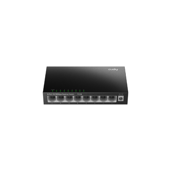 Cudy Switch Cudy FS108, 8-Portni, 10/100 Mbps, metalni
