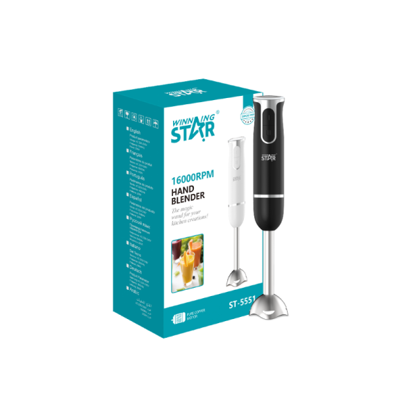 Winning Star Štapni mikser Winning Star ST-5551-BK, 200W, crni