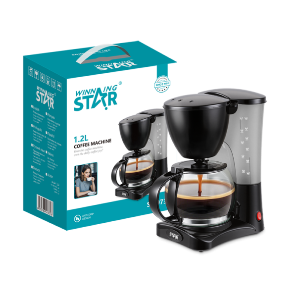 Winning Star Aparat za filter kavu Winning Star ST-9738, 1.2L, 800W
