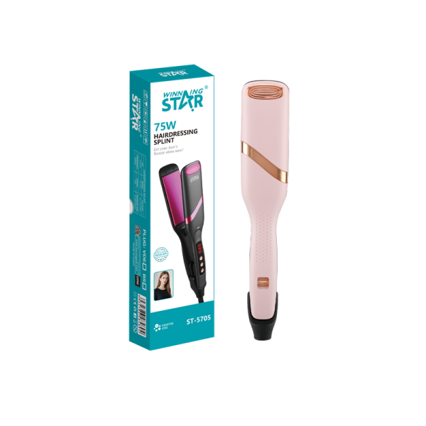 Winning Star Pegla za kosu Winning Star ST-5705-PN, 75W, pink