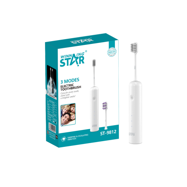 Winning Star Električna četkica za zube Winning Star ST-9812-WH, 700mAh, 2.6W, bijela