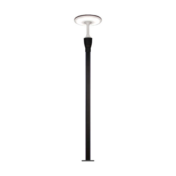 GREEN TECH LED ulična svjetiljka Green Tech sa stupom 30W, 4000K + zelena boja svjetl., 4m - GT-UL1022Y-30W
