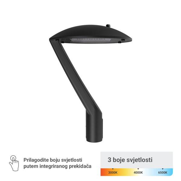 GREEN TECH LED ulična svjetiljka Green Tech, 30/50/75/100W, 3CCT, 150lm/W - GLD-B-3CCT-100W