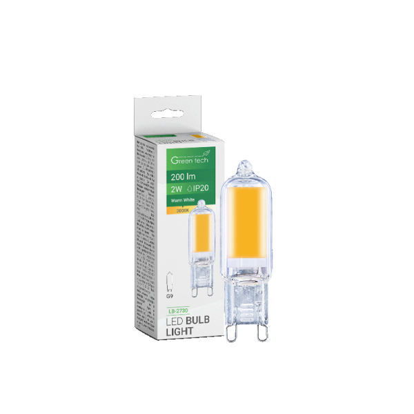 GREEN TECH LED žarulja Green Tech 2W, 3000K, G9, Flux: 200 lm, IP20, San`an chip - LB-2730