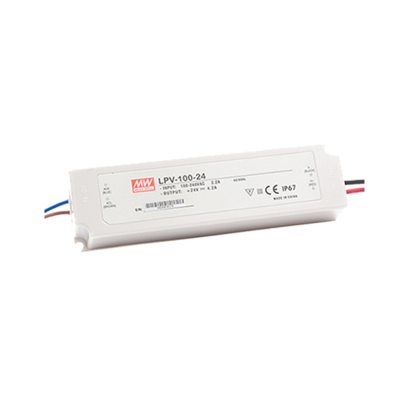 MEAN WELL LED napajanje MeanWell 100W, 24V, IP67 - LPV-100-24