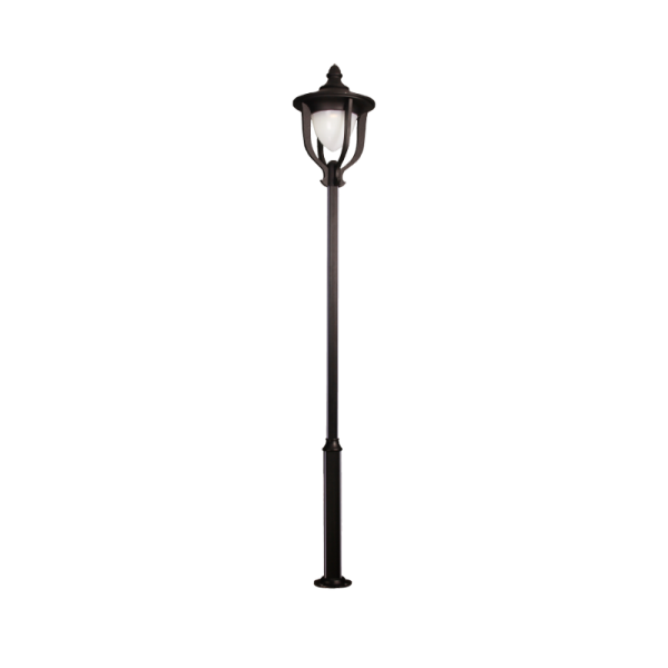 GREEN TECH LED ulična svjetiljka Green Tech sa stupom, 30W, 3000K, 4 m - GT-UL103K4