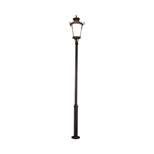 GREEN TECH LED ulična svjetiljka Green Tech sa stupom, 30W, 3000K, 4 m - GT-UL103K9