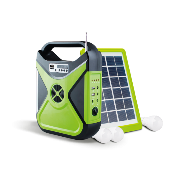 GREEN TECH Solarni prijenosni set Green Tech SPS-300, FM, TF, Bluetooth, USB