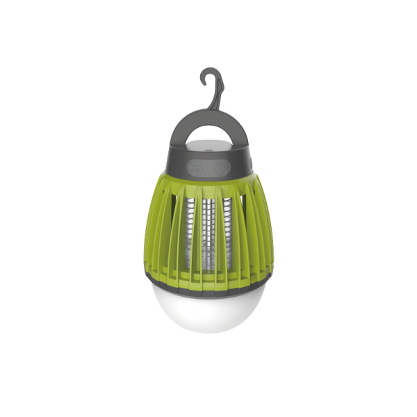 GREEN TECH 2 IN 1 uređaj protiv komaraca i LED svjetiljka Green Tech, 5W, IP44, USB - BMK-L